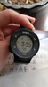 電子手表學(xué)生男青少年潮流初高中ins新款運動(dòng)簡(jiǎn)約戶(hù)外手表 黑色黑屏 曬單實(shí)拍圖