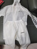 騎安雨衣雨褲套裝男女全身防暴雨電動(dòng)摩托車(chē)分體戶(hù)外騎行外賣(mài)騎手雨服 時(shí)尚白（雙帽檐+收納袋） XL 曬單實(shí)拍圖