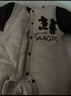 迪士尼（Disney）嬰兒衣服新生兒280g加厚連體衣外套夾棉服滿(mǎn)月寶寶外出保暖秋冬季 曬單實(shí)拍圖