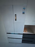 美的（Midea）M60機皇550法式四開(kāi)門(mén)冰箱523L大容量超薄嵌入式雙系統除菌一級能效制冰白MR-550WUFIPZE國家補貼 曬單實(shí)拍圖
