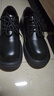 馬登德比鞋男款厚底增高黑色大頭皮鞋男通勤百搭cleanfit休閑工裝鞋子 亮面黑 【偏大一碼&5cm增高/光澤感/男士正裝鞋】 42 男碼 曬單實(shí)拍圖