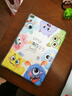 QBOSS適用ipad air2保護套ipad 5保護殼6代軟氣囊防摔書(shū)本卡通可愛(ài)小怪獸 曬單實(shí)拍圖