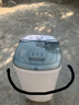 駱駝牌家用衣服脫水機甩干機單甩大容量出租房甩桶脫水桶小型單甩干桶 加厚灰色10kg不銹鋼內桶 10L 曬單實(shí)拍圖