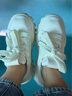 莎萊茜（SALAXI）2025秋冬新品冰川系列潮牌厚底增高面包鞋男女款情侶氣墊休閑潮鞋 白色 37 【女款】 曬單實(shí)拍圖
