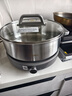 美的（Midea）0涂層電火鍋不銹鋼火鍋專(zhuān)用鍋分體可拆全鋼速沸電火鍋電熱鍋多功能鍋6.5L電煮鍋多用途鍋HGS30G1 曬單實(shí)拍圖
