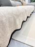朗格雪尼爾沙發(fā)墊四季通用2026新款沙發(fā)坐墊整片固定防滑沙發(fā)座墊蓋巾 異形輕曲-淺咖 70X120cm(扶手/坐墊) 曬單實(shí)拍圖