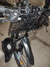 自行車(chē)前車(chē)筐加厚加粗掛籃山地車(chē)折疊車(chē)籃收納筐單車(chē)籃子后置通用 可折疊前車(chē)筐（可調款） 曬單實(shí)拍圖
