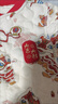 童戀初心嬰兒連體衣新生兒寶寶滿(mǎn)月大紅過(guò)年喜慶衣服爬服2025新款夾棉加厚 曬單實(shí)拍圖