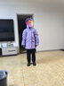 笛莎（DEESHA）童裝女童羽絨服2025冬季款大童運動(dòng)休閑工裝風(fēng)連帽羽絨服加厚 曬單實(shí)拍圖