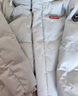 鴨鴨孫穎莎同款時(shí)空道宇羽絨服男短款2025冬季新款男女款面包服外套HY 月光白色 M 170/88A(M) 曬單實(shí)拍圖