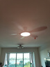 TCL全光譜護眼風(fēng)扇燈客廳吊扇燈餐廳燈風(fēng)扇一體電風(fēng)扇吊燈 吸頂白色-56寸五葉-變頻-遙控 曬單實(shí)拍圖