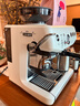 鉑富（Breville）BES876 半自動(dòng)咖啡機 家用意式 研磨奶泡一體式 智能輔助壓粉系統 大容量水箱 25擋研磨 海鹽白 曬單實(shí)拍圖