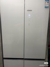 西門(mén)子（SIEMENS）新品無(wú)界PLUS智能抗冷凝大容量503升超薄平嵌十字對開(kāi)門(mén)電冰箱門(mén)玻璃面板BCD-503W(KC88EA420C) 曬單實(shí)拍圖