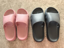 京東京造【專(zhuān)業(yè)防滑】浴室防滑拖鞋老人孕婦舒適居家拖鞋男士灰色42-43 曬單實(shí)拍圖