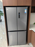 美的（Midea）480升十字門(mén)冰箱家用一級能效風(fēng)冷無(wú)霜雙變頻凈味以舊換新BCD-480WSPZM(E)國家補貼 曬單實(shí)拍圖