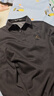 海瀾之家polo衫男冬山不在高系列寬松上衣 黑色4Y 2XL 185/100A 推薦165~180斤 曬單實(shí)拍圖