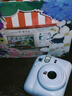 INSTAX富士instax立拍立得 一次成像相機 mini12（mini11升級款）繡球藍 曬單實(shí)拍圖