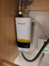 美菱（MeiLing）電熱水龍頭 即熱式小廚寶舒適恒溫迷你小型免儲水電熱水器過(guò)自來(lái)水家用臺下速熱水寶 隱藏式變頻5500W【免打孔+配件禮包+漏?？睢?曬單實(shí)拍圖