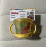 努比（Nuby）寶寶零食杯嬰兒零食碗幼兒防潑灑帶蓋便攜手柄兒童輔食盒 黃色恐龍 曬單實(shí)拍圖