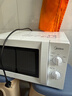 美的（Midea）快捷微波爐 家用小型 360°轉盤(pán)加熱 旋鈕操控 易潔內膽（M1-L213B） 曬單實(shí)拍圖