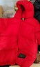 【京東物流】?jì)和鸾q棉服男女童冬裝棉衣中小童保暖加厚棉襖外套 紅色 100 建議90cm以下身高拍 曬單實(shí)拍圖