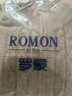 羅蒙（ROMON）雙拉鏈翻領(lǐng)羊毛絨毛衣外套女秋冬新款外搭寬松加厚羊毛針織開(kāi)衫 100%純羊毛-灰色-女裝十大品牌 XL 115-130斤 曬單實(shí)拍圖