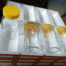 加厚圓形包裝玻璃瓶1斤蜂蜜瓶子2斤蜂蜜罐500克專(zhuān)用密封罐子 1000毫升圓蜂蜜瓶-8個(gè) 曬單實(shí)拍圖