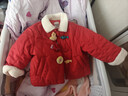 巴拉巴拉童裝兒童棉服男女童新中式外套春裝2025新款小棉襖拜年服喜慶可愛(ài) 曬單實(shí)拍圖