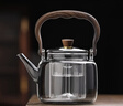 高茗玻璃煮茶壺耐高溫家用大容量提梁壺電陶爐專(zhuān)用茶水分離加厚燒水壺 墨妍壺 1000ml 曬單實(shí)拍圖