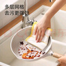 美麗雅棉柔抹布30*30cm*10片廚房洗碗布家用洗碗巾強力吸水不易掉毛去污 曬單實(shí)拍圖