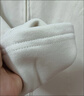 皮爾卡丹（pierre cardin）半高領(lǐng)雙拉鏈長(cháng)袖t恤女加絨開(kāi)衫秋冬新款短款打底衫修身上衣外套 米白色 M 90-100斤穿 曬單實(shí)拍圖