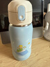 膳魔師（THERMOS）兒童保溫杯小王子大容量抑菌多功能學(xué)生吸管直飲杯316L不銹鋼TCKA 曬單實(shí)拍圖