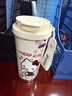 Hello Kitty2025a網(wǎng)紅杯子可愛(ài)凱蒂貓保溫杯女高顏值便攜2025新款咖啡杯3 KB04小凱蒂貓+帶掛繩 陶瓷覆層 曬單實(shí)拍圖