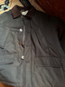 馬登工裝美式復古Safari獵裝夾克棉衣男冬撞色翻領(lǐng)加厚保暖棉服外套 深灰 L 曬單實(shí)拍圖