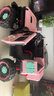 爵士酷派牧馬人兒童電動(dòng)車(chē)可坐大人寶寶四驅越野車(chē)男女孩遙控玩具電動(dòng)汽車(chē) 標配+粉色+硬座+硬輪+12V7A電瓶 曬單實(shí)拍圖