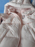 little MO&Co.遠紅外蓄熱 little moco童裝25冬裝新款男女童90鴨絨羽絨服外套 桔粉色 遠紅外蓄熱 160 160/76 充絨量156g 曬單實(shí)拍圖