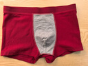 浪莎（LangSha）酒紅背心男本命年高端秋冬季純棉新款無(wú)袖打底衫運動(dòng)跨欄健身馬甲 【萊卡棉3件套】·1背心1內褲1襪子+送手提袋 L /170 曬單實(shí)拍圖