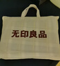 無(wú)印良品100%純棉四件套床上用品全棉床單枕套被套200*230cm1.5/1.8米床 藍格 曬單實(shí)拍圖