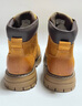 駱駝（CAMEL）【王俊凱同款】馬丁靴男鞋冬季新款高幫大黃靴女戶(hù)外工裝登山靴子 GE122W7757T 金黃色 (男款) 40 曬單實(shí)拍圖