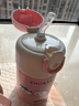 膳魔師（THERMOS）兒童保溫杯水杯chiikawa聯(lián)名帶杯套316L不銹鋼學(xué)生杯吉伊卡哇TCKT 曬單實(shí)拍圖