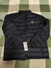 美津濃（MIZUNO）戶(hù)外輕薄羽絨服男秋冬季防風(fēng)立領(lǐng)保暖休閑男裝外套 藏青 2XL 曬單實(shí)拍圖