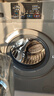 海爾（Haier）滾筒洗衣機10KG全自動(dòng)家用大容量 一級變頻+超薄+1.1高洗凈比+高溫洗+雙噴淋 政府補貼XQG100-608H 曬單實(shí)拍圖