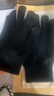 匹克冬季保暖手套防寒針織毛線(xiàn)手套戶(hù)外騎行電動(dòng)車(chē)防滑可觸屏棉手套黑 曬單實(shí)拍圖