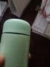 【全網(wǎng)爆款】迷你口袋保溫杯304不銹鋼水杯便攜可愛(ài)水杯女生 淡青色 150ml 曬單實(shí)拍圖