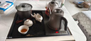 DEATKN德國高端鈦燒水壺全自動(dòng)上水電熱水壺茶臺一體茶桌嵌入式泡茶器 鈦電茶爐 三件套+接凈水器 曬單實(shí)拍圖