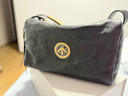 GROTTO個(gè)樂(lè )黑石包經(jīng)典大容量植鞣綿羊皮單肩斜挎通勤軟包男女款新年禮物 黑石M（金標） 曬單實(shí)拍圖