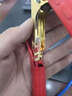 沐馳加厚電瓶夾子純銅汽車(chē)蓄電池搭火連接線(xiàn)夾子充電器卡大小號鱷魚(yú)夾 純銅夾加厚小號*11CM全包-1對【黑紅共2個(gè)】 曬單實(shí)拍圖