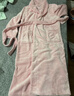俞兆林睡袍男女同款秋冬季加厚珊瑚絨秋冬新品睡衣法蘭絨情侶浴袍大碼 曬單實(shí)拍圖