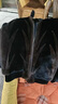 皮爾卡丹（pierre cardin）整水貂皮草大衣皮毛一體男金貂絨翻領(lǐng)時(shí)尚夾克潮冬季修身貂皮外套 黑色+水貂毛領(lǐng) XL 175 曬單實(shí)拍圖