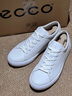愛(ài)步（ECCO）休閑鞋男 2026春季新款輕商務(wù)簡(jiǎn)約舒適板鞋男鞋 柔酷10號560114 白色56011401007 42 曬單實(shí)拍圖